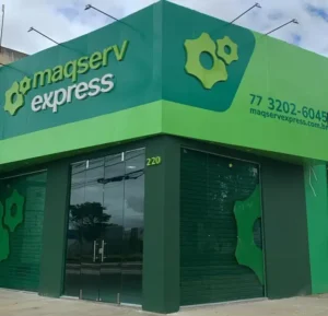fachada maqserv express aluguel de equipamentos