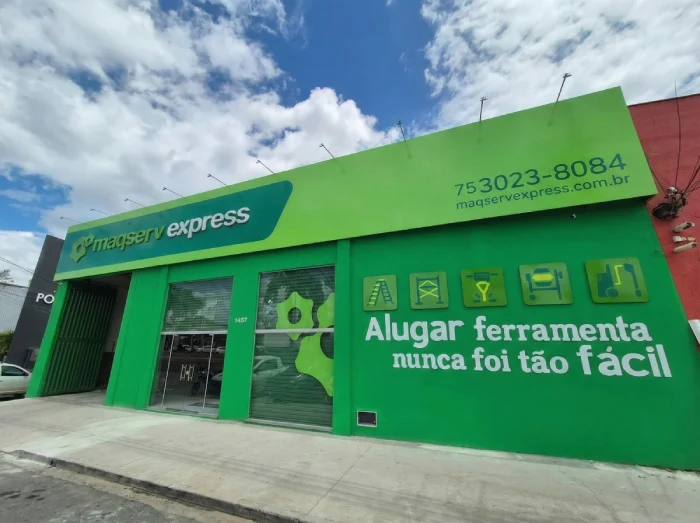 aluguel de ferramentas em Feira de Santana maqserv express