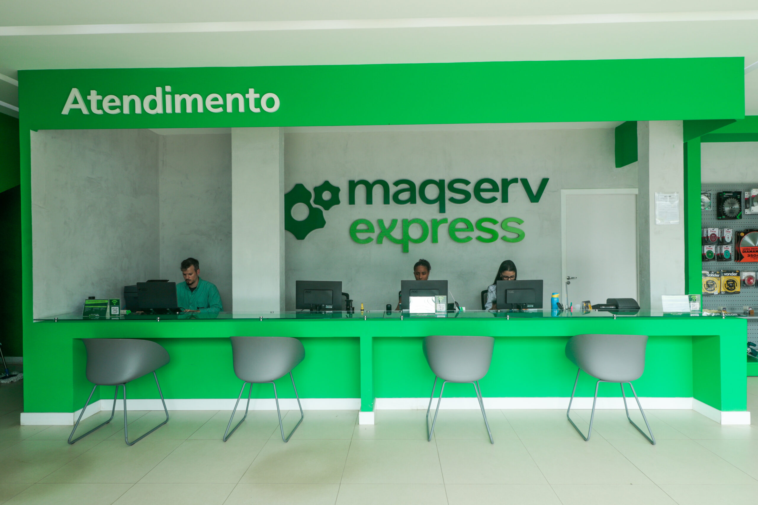 Atendimento Maqserv Express